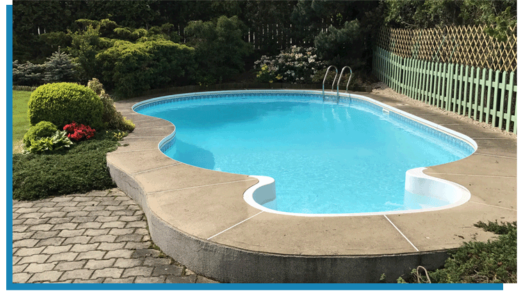 Venkovní bazén na míru od firmy Bazény Hrachovec